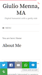 Mobile Screenshot of giuliomenna.net